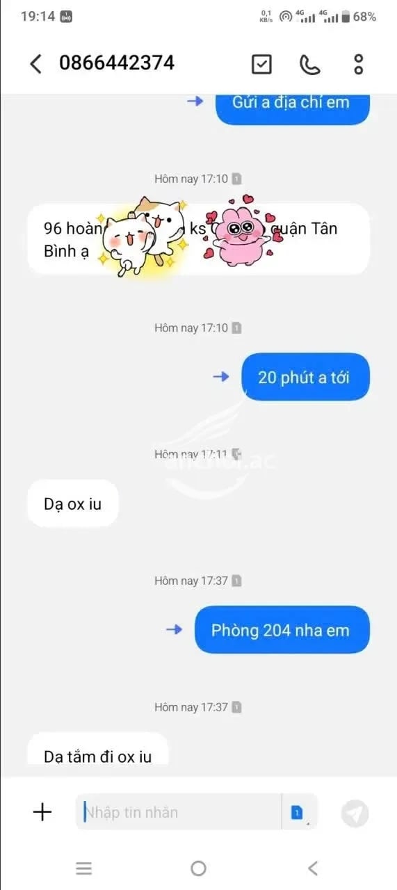 Check rất hài lòng về e dễ thương .nói chuyện vui vẻ, rất biết chiều khách, làm  — ảnh 3